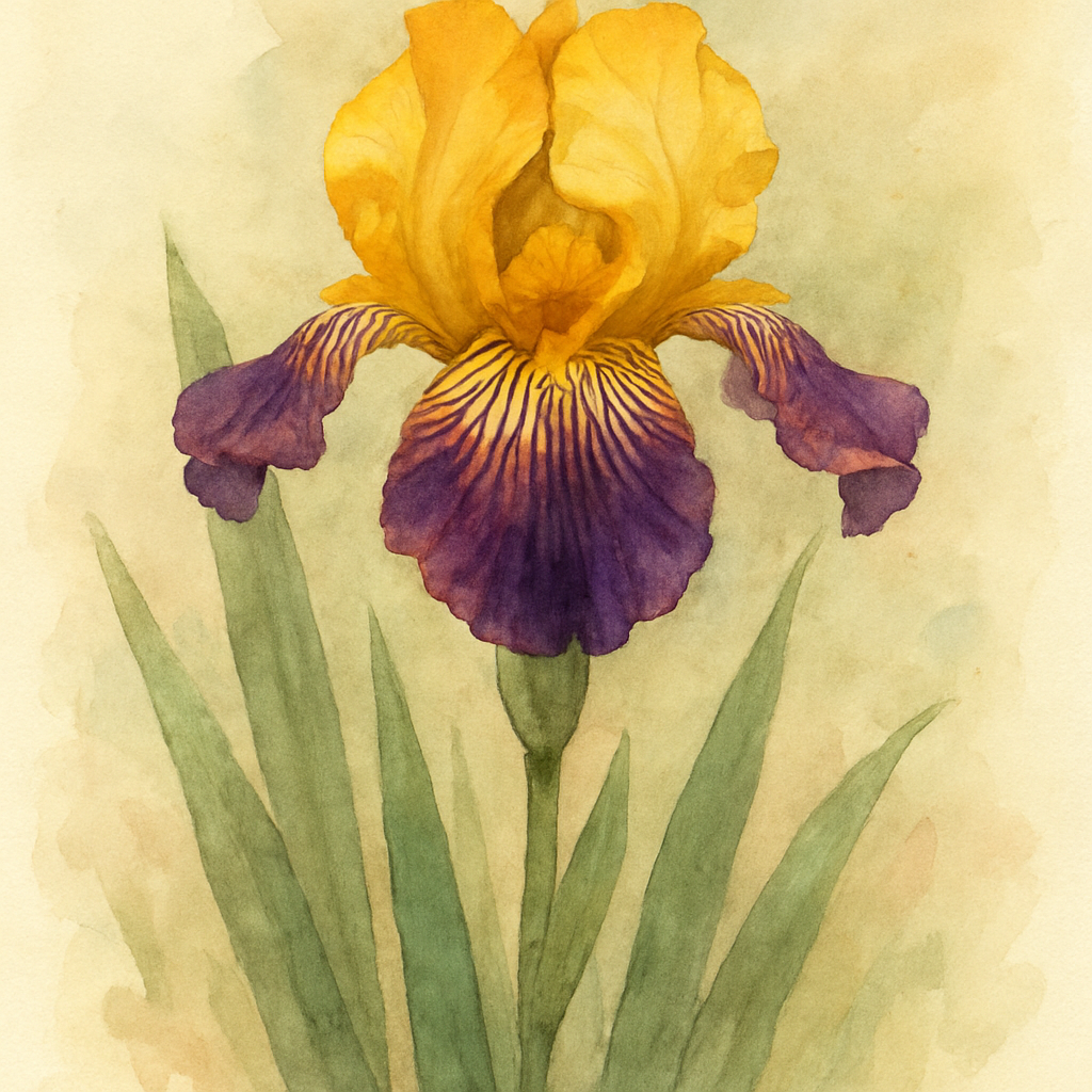 Iris 'Bumblebee Deelite'