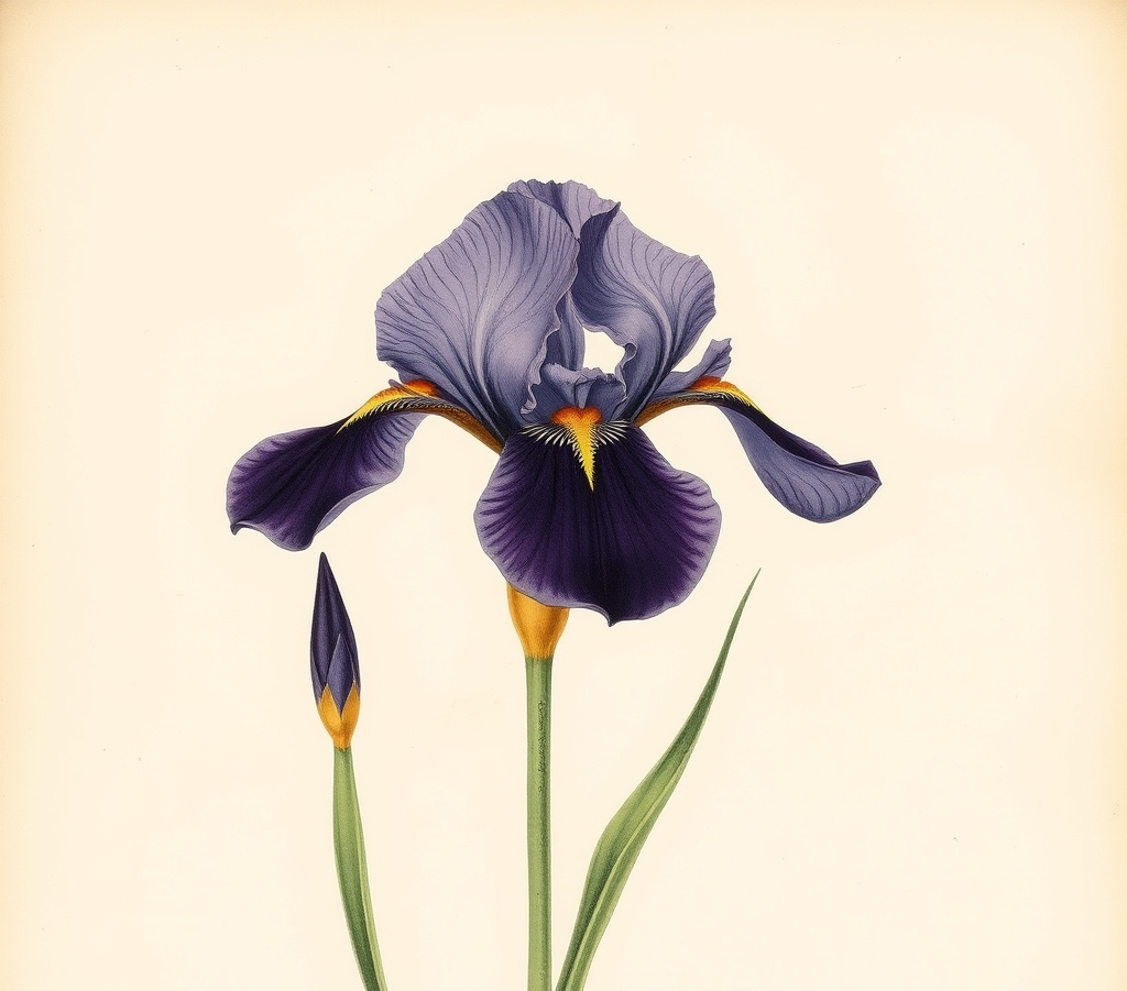 Iris chrysographes Pioneer