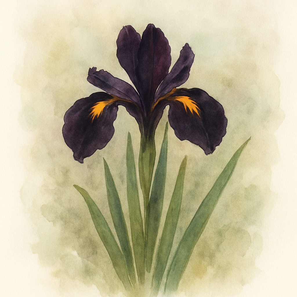 Iris chrysographes Pioneer