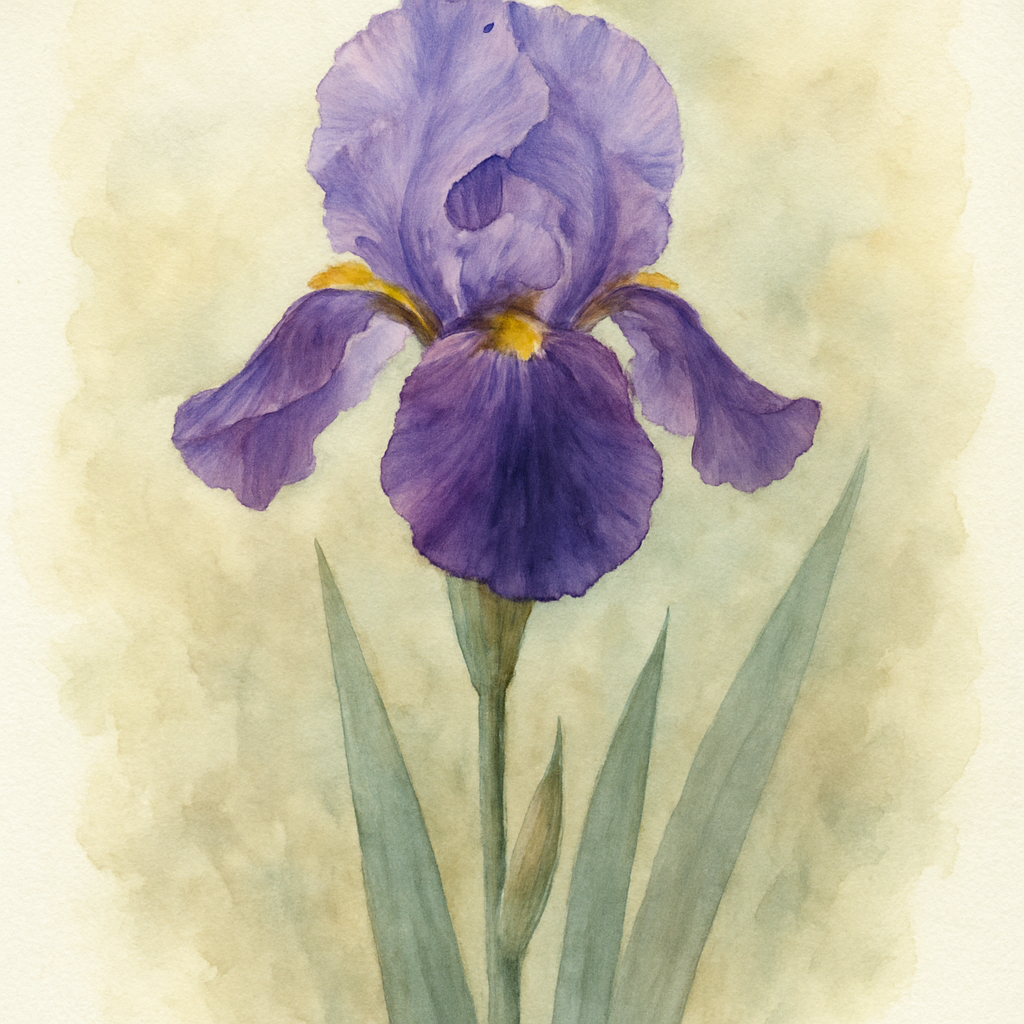 Iris 'Dauphin'