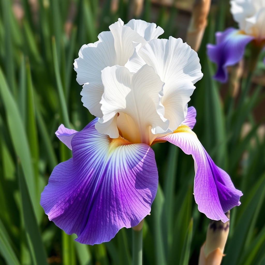 Iris ensata ‘Creme de la Creme’