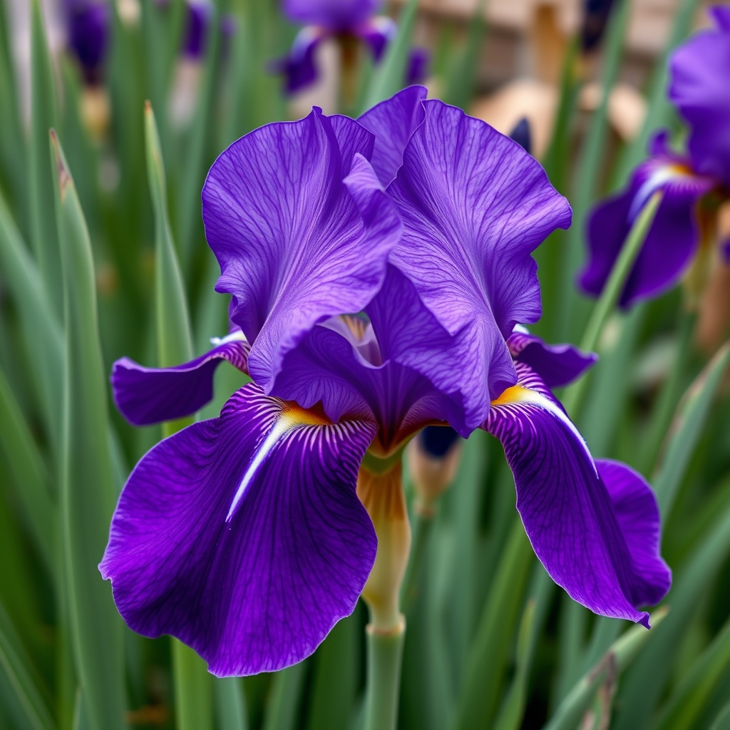 Iris Ensata 'Greywoods Catrina'