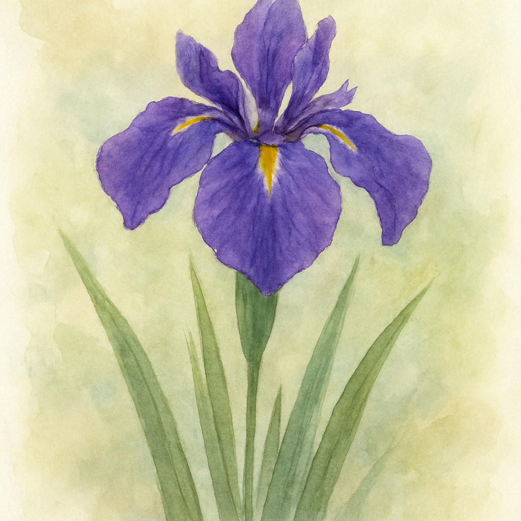 Iris ensata (Kaempferi)