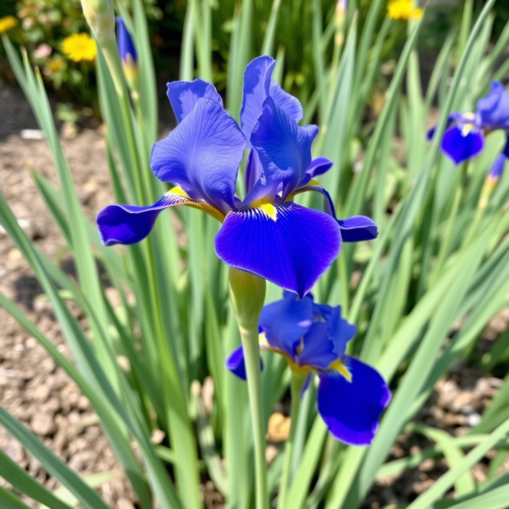 Iris ensata Oku Banri