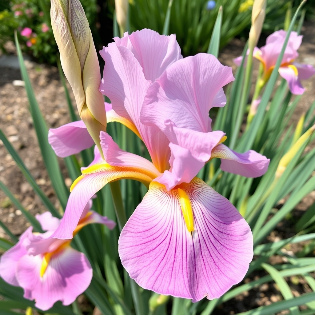 Iris ensata Rose Queen