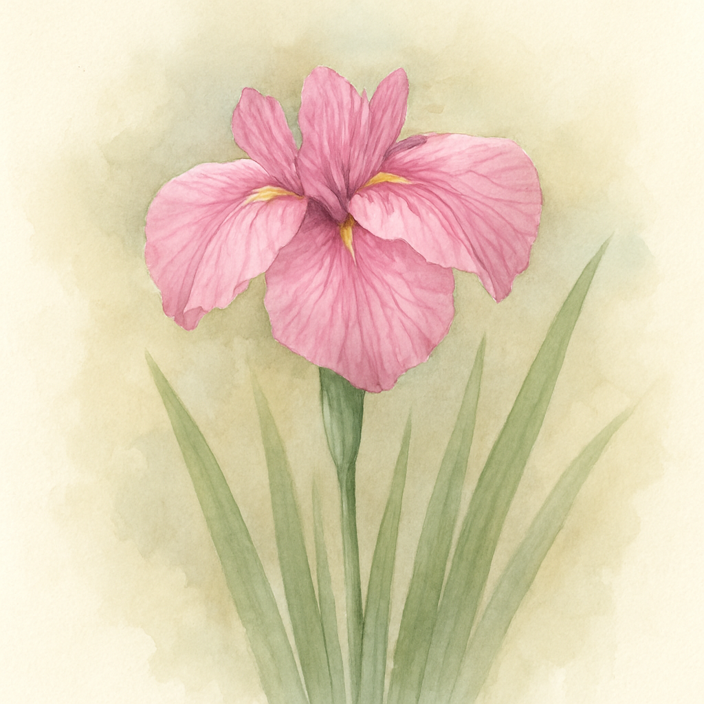 Iris ensata Rose Queen