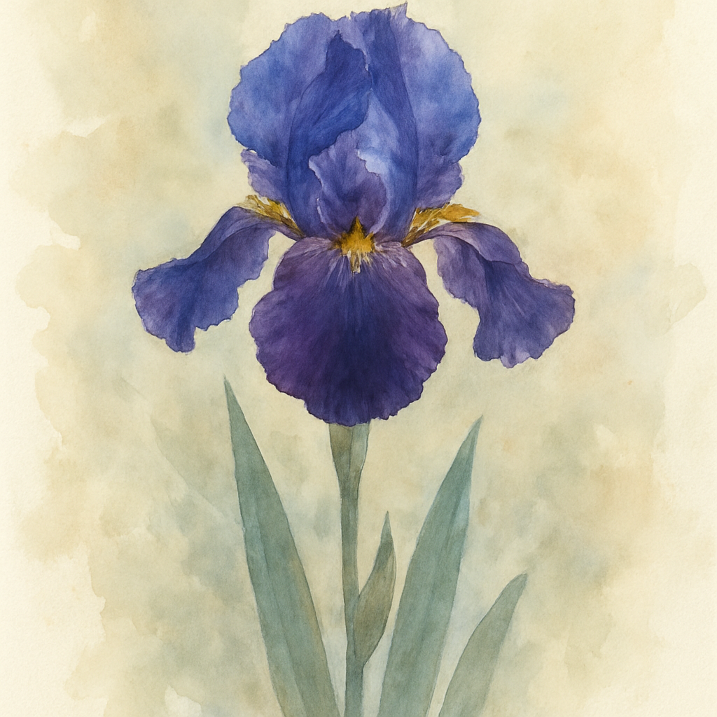 Iris 'Frank Adams'