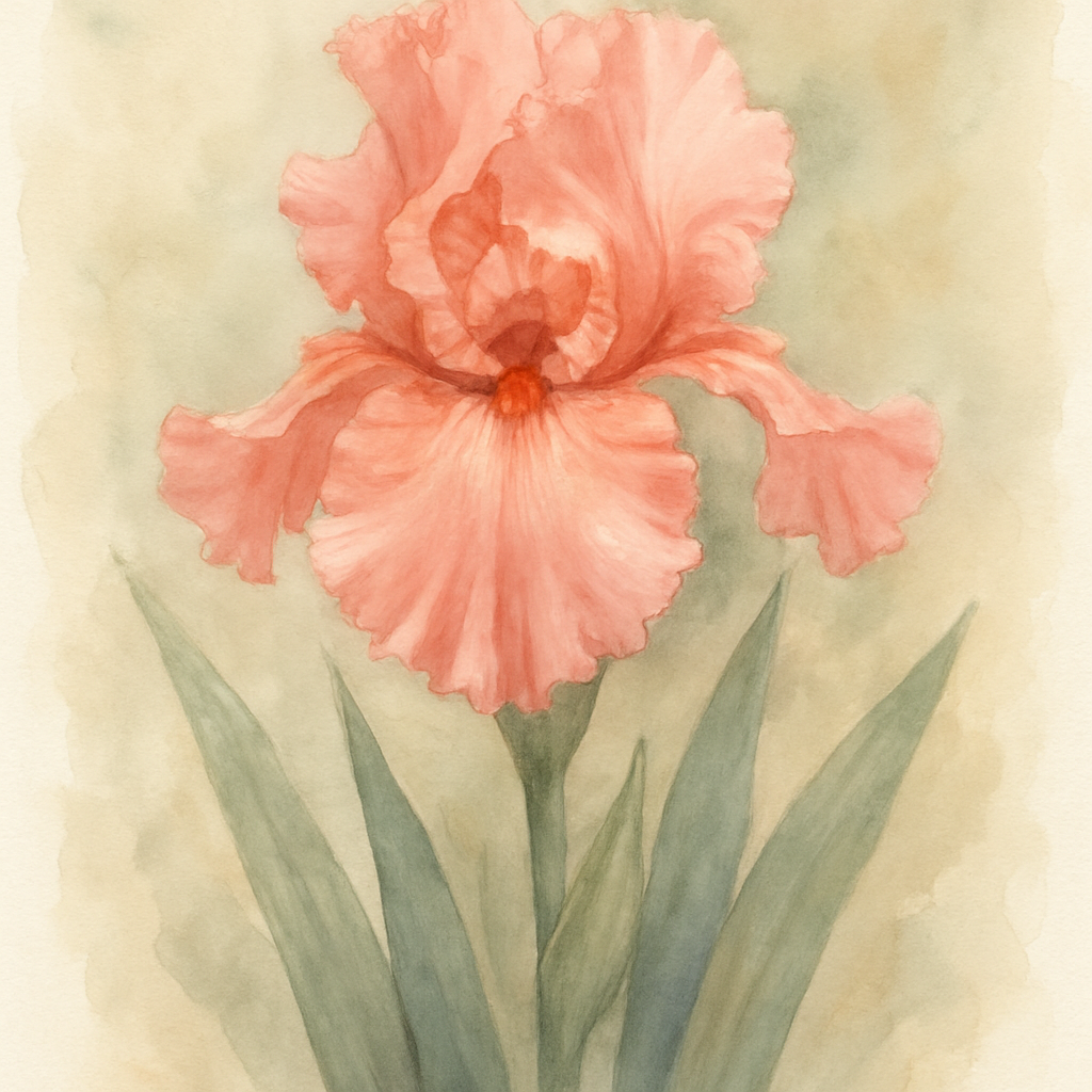 Bearded Iris Beverly Sills