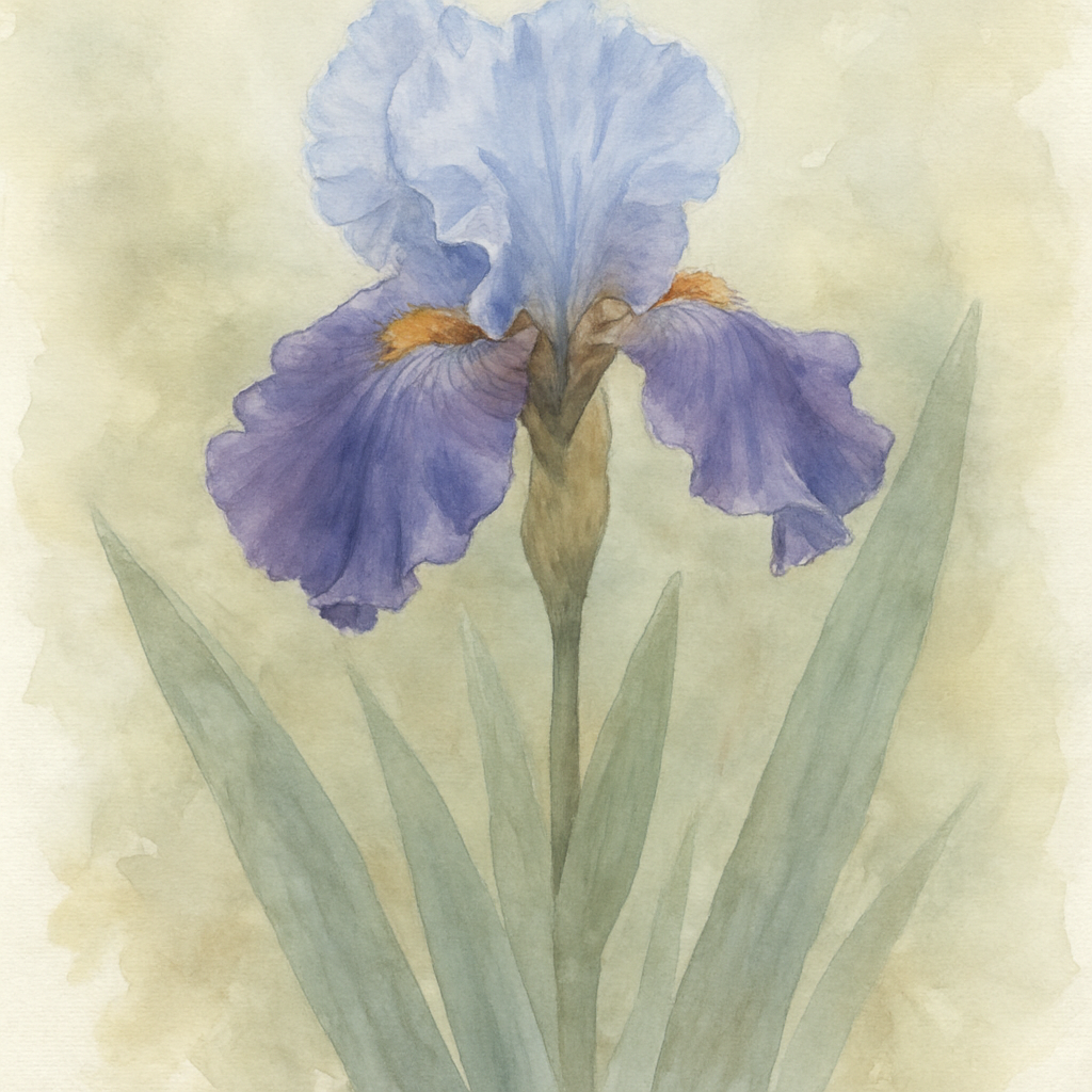 Iris germanica Natchez Trace