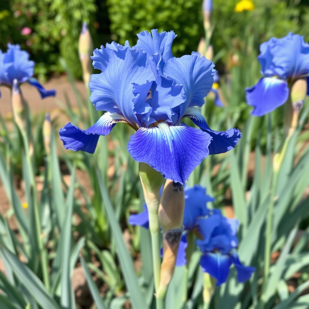 Iris germanica Victoria Falls