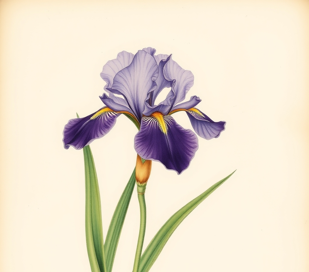 Iris germanica Vitality