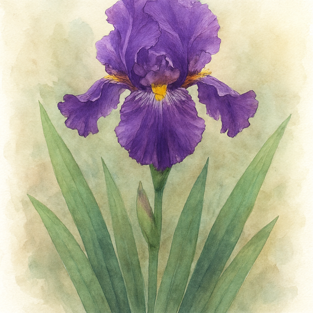 Iris germanica Vitality