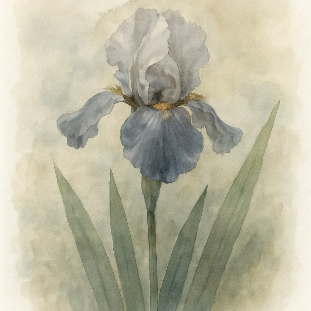 Iris 'Ghost Train'