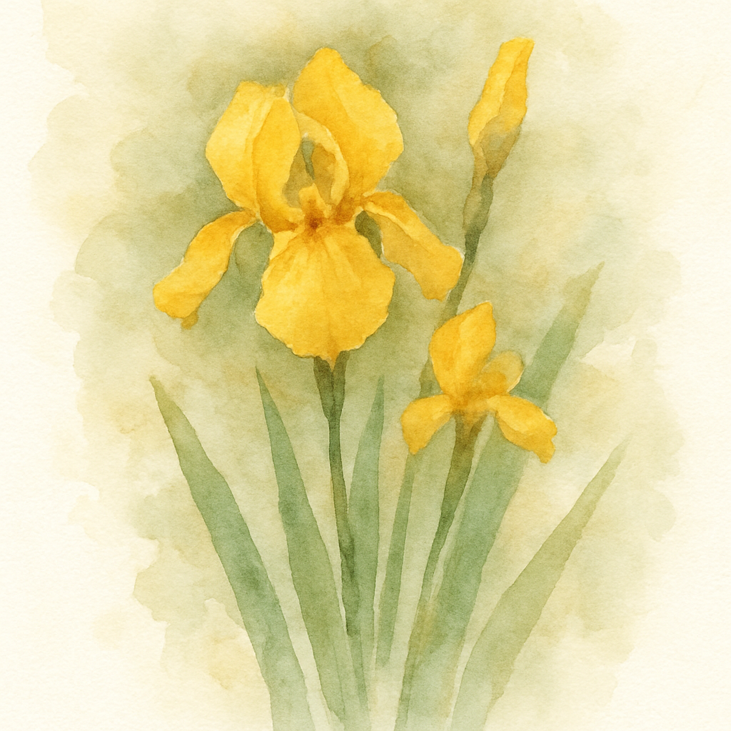 Iris Golden Beauty
