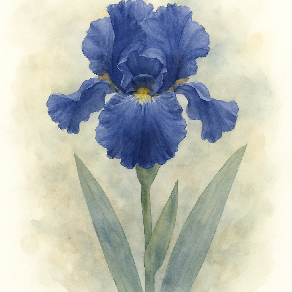Iris 'Harbor Blue'