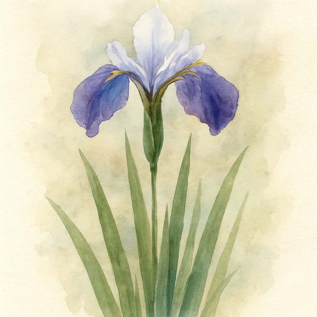 Iris laevigata mixed (Japanese water iris)