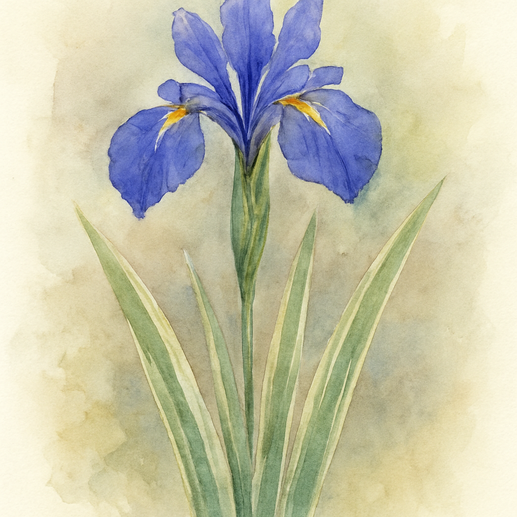 Iris laevigata Variegata