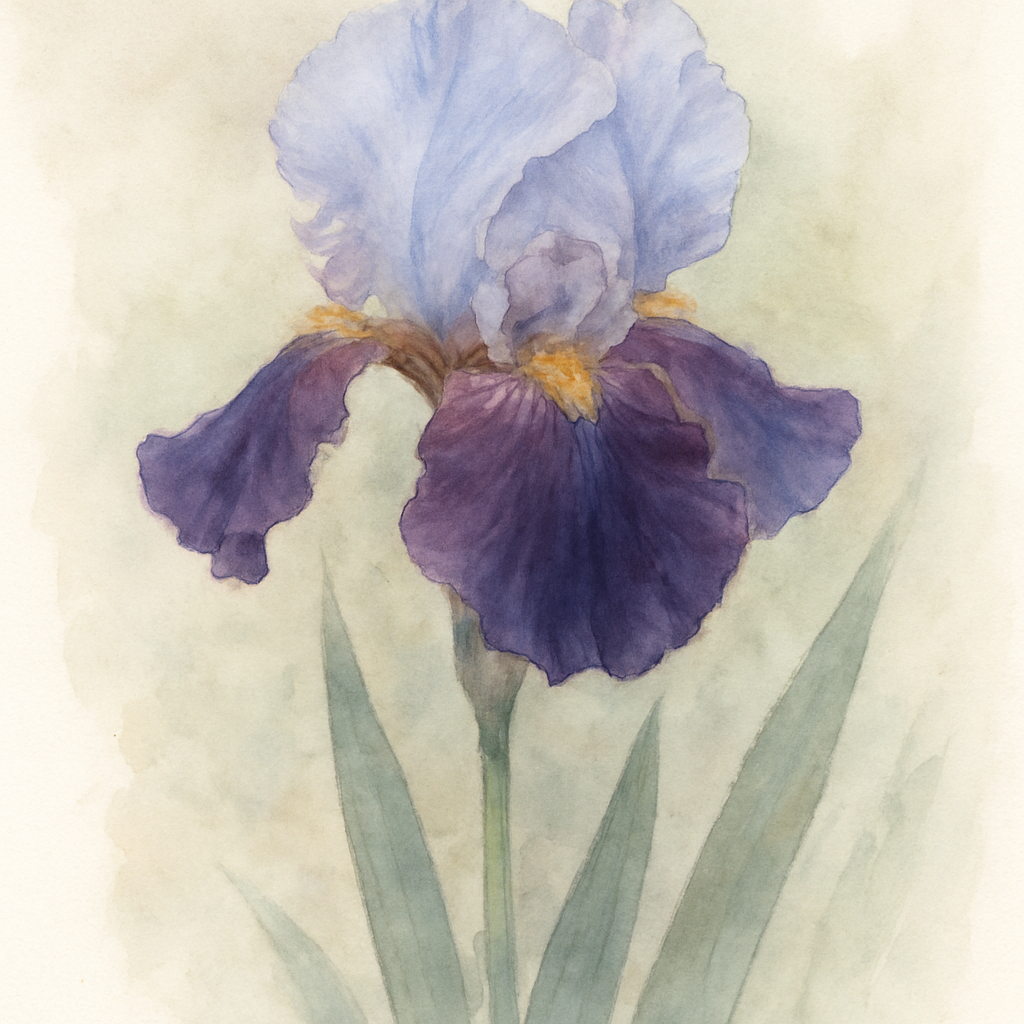 Iris 'Lent a Williamson'