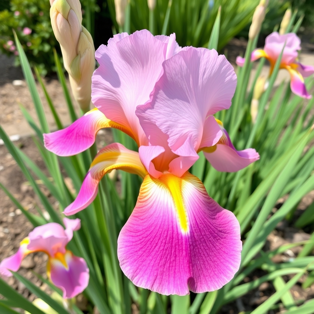 Iris louisiana Bold Pretender