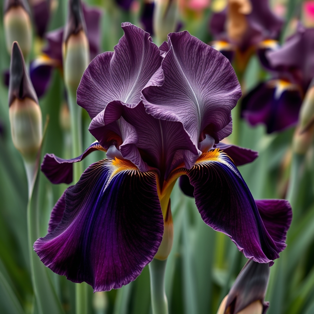 Iris 'Old Black Magic'