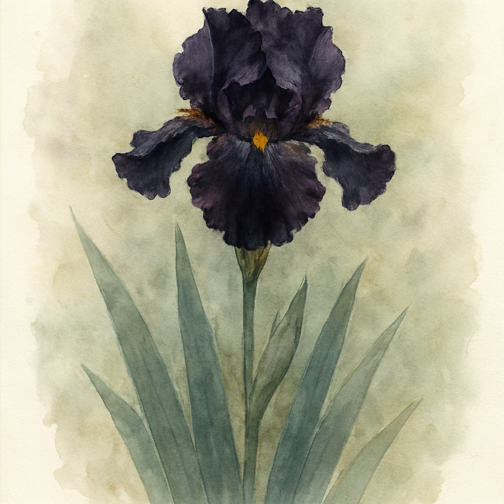 Iris 'Old Black Magic'