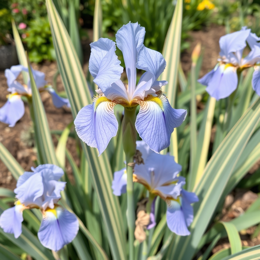 Iris pallida Variegata