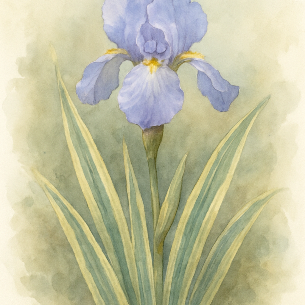 Iris pallida Variegata