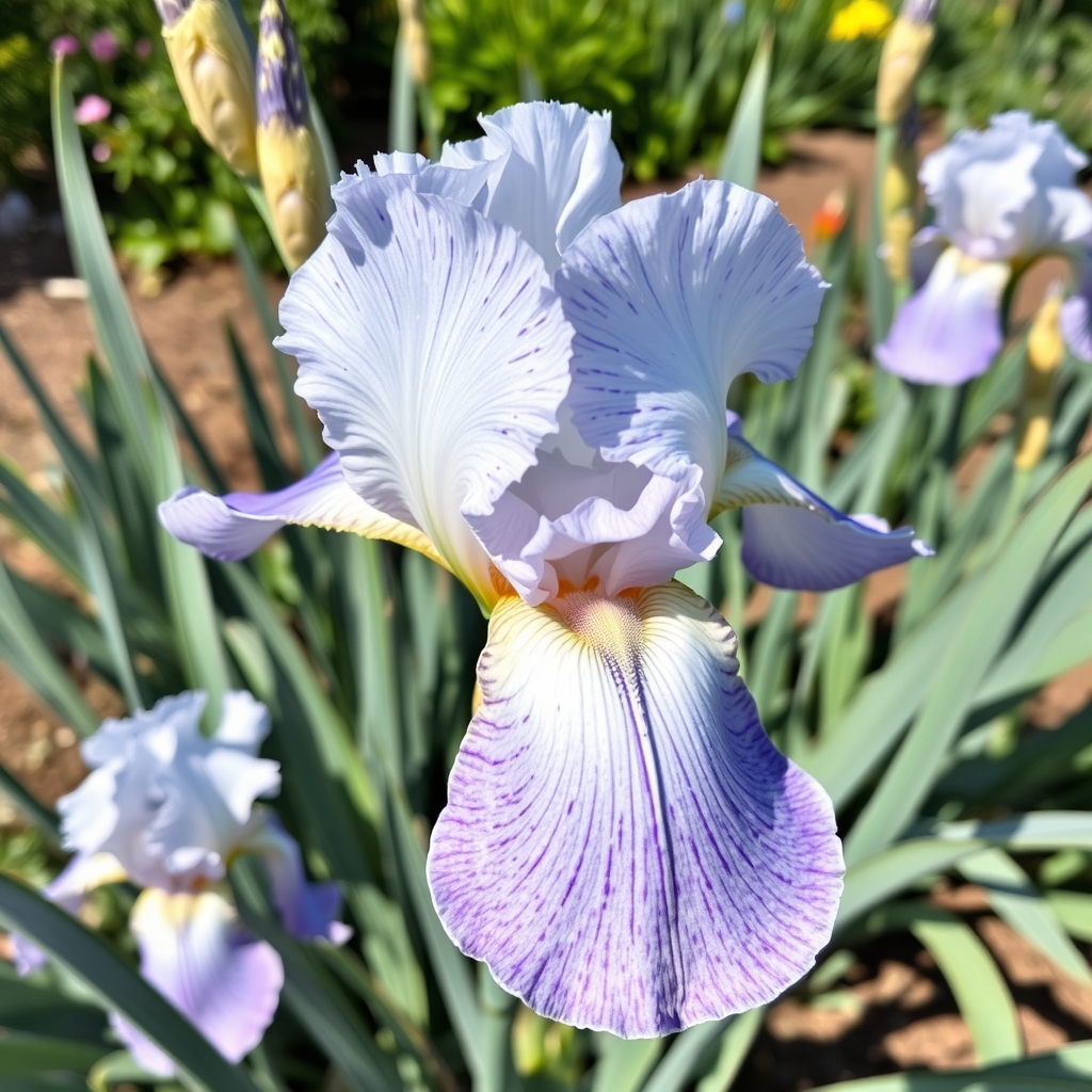 Iris plicata