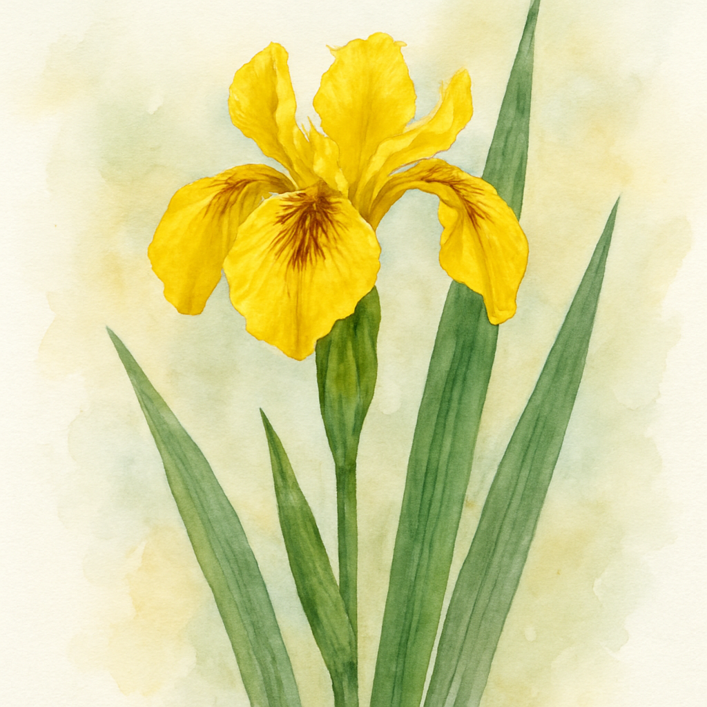 Iris pseudacorus Holden’s Child