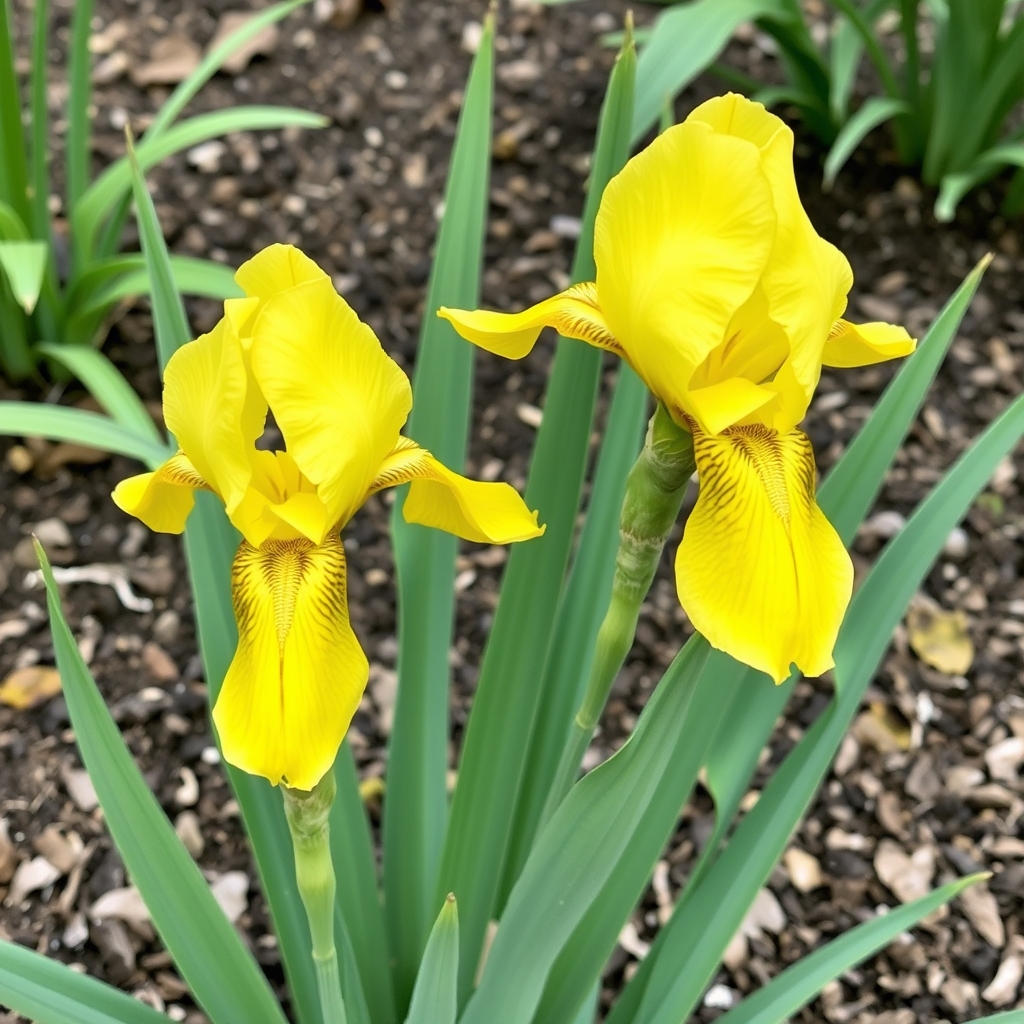 Iris pseudacorus (Yellow Flag Iris)