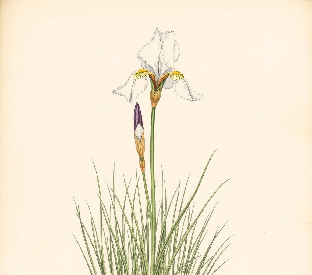 Iris siberica Paper Moon
