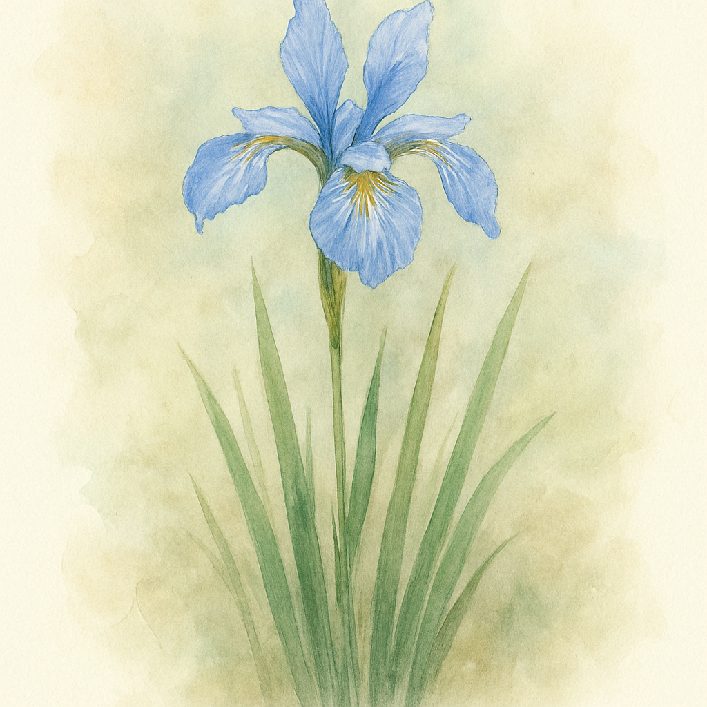 Iris sibirica ‘Little Twinkle Star’