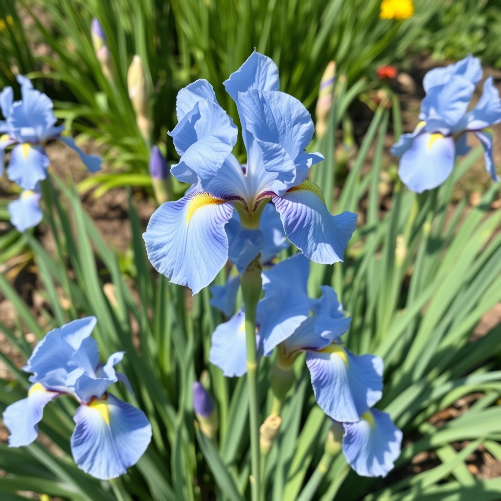 Iris sibirica 'Cambridge'