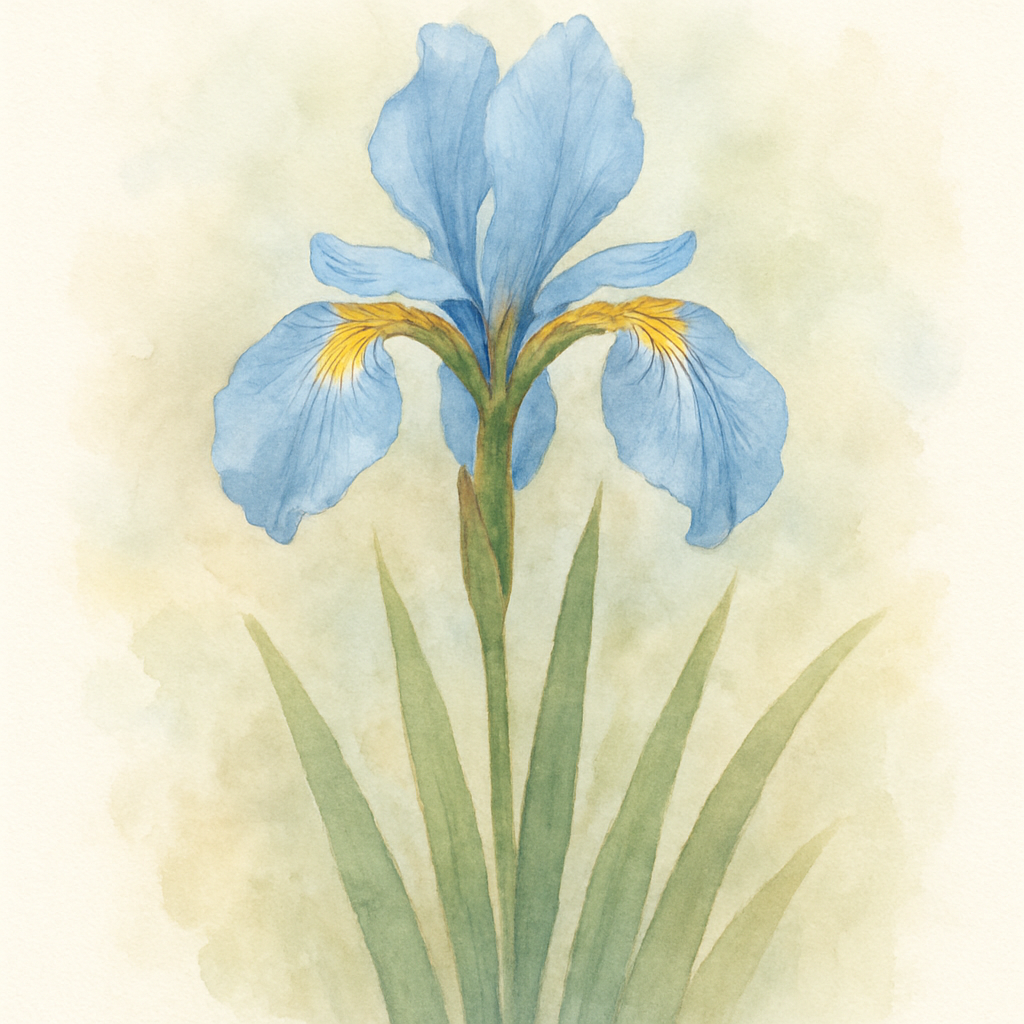 Iris sibirica 'Cambridge'