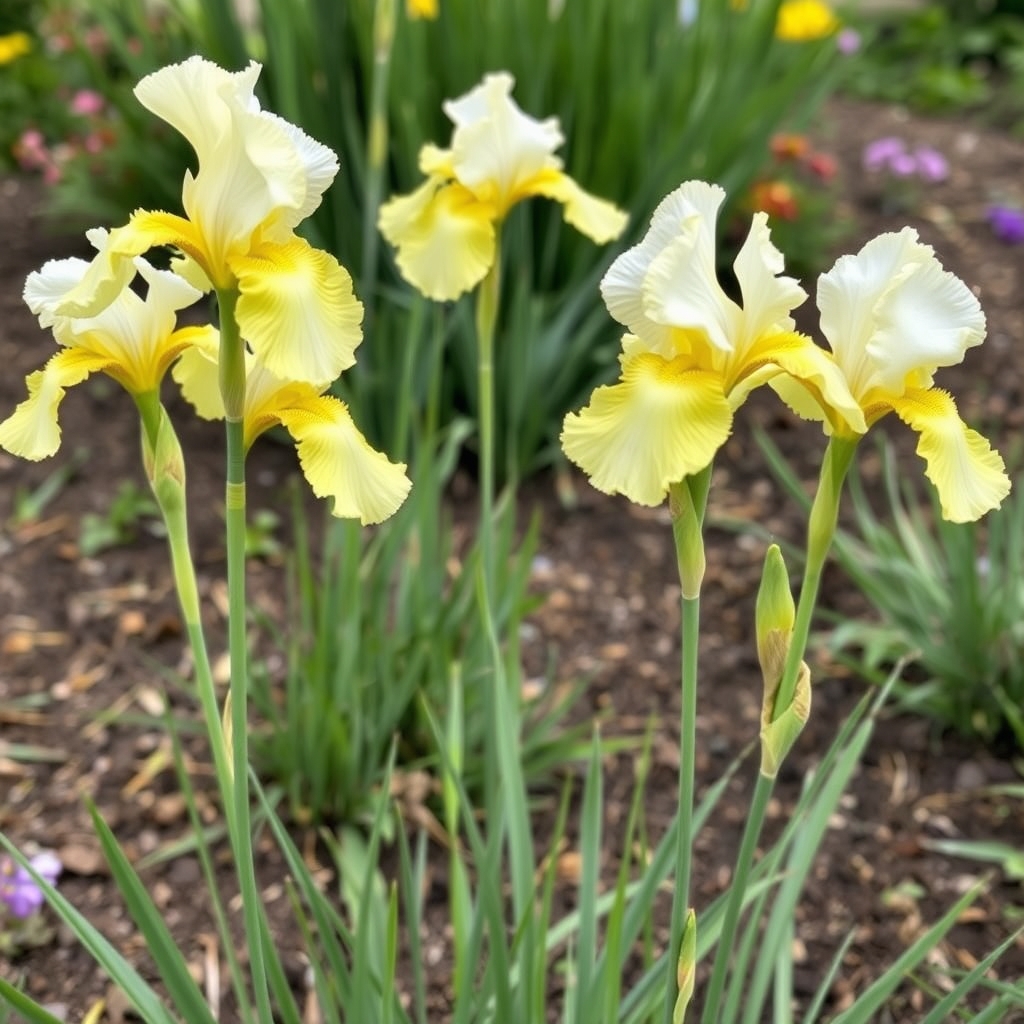 Iris sibirica Dreaming Yellow