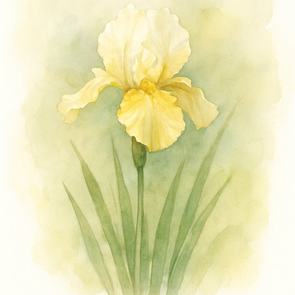 Iris sibirica Dreaming Yellow