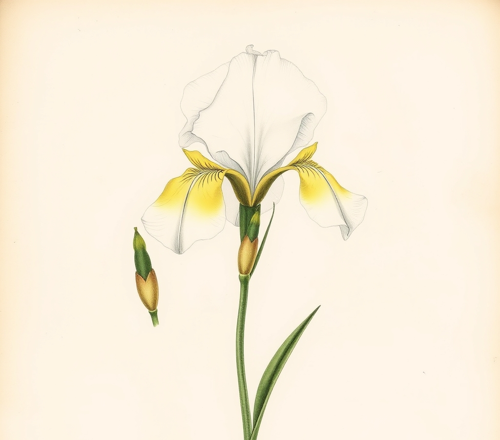 Iris Sibirica Ginger Twist