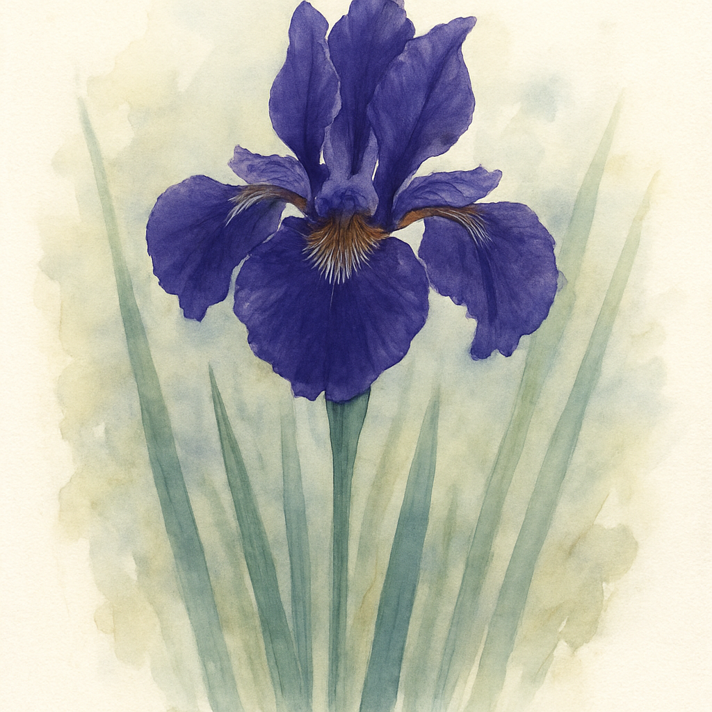 Iris sibirica 'Hohe Warte'