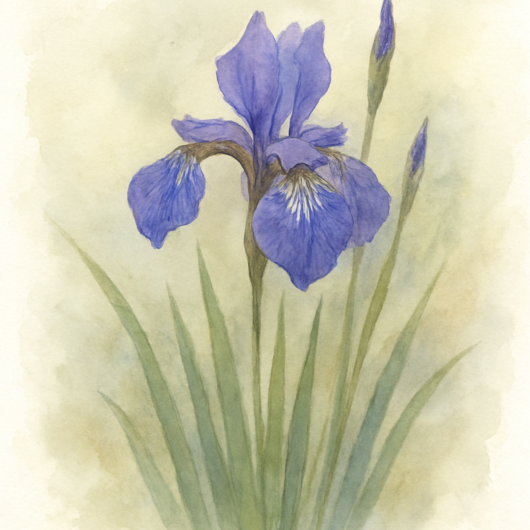Iris sibirica ‘Illini Charm’