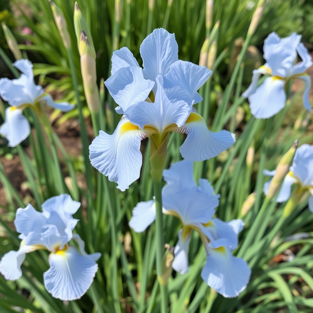 Iris sibirica Papillon