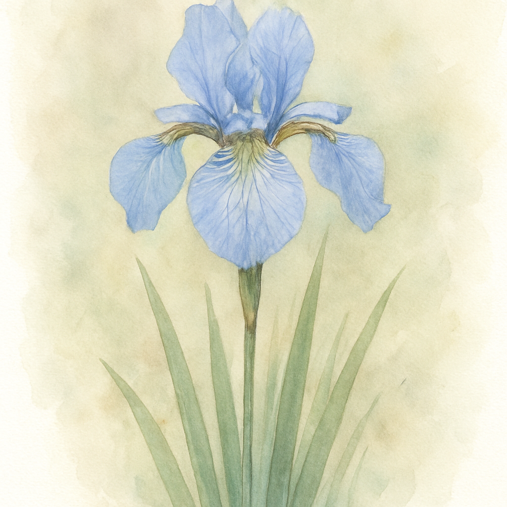 Iris sibirica Papillon