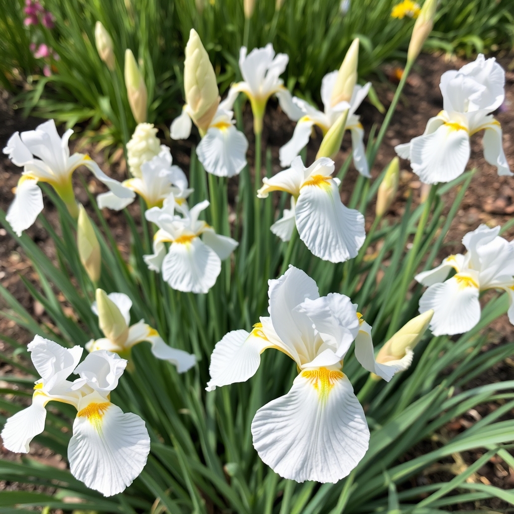 Iris sibirica Snow Queen