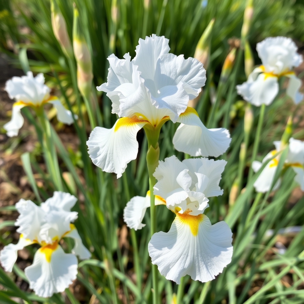 IRIS sibirica Snowcrest