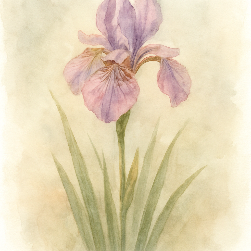 Iris sibirica Sparkling Rose