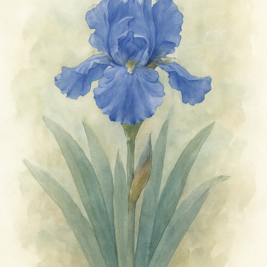 Iris 'Sierra Blue'