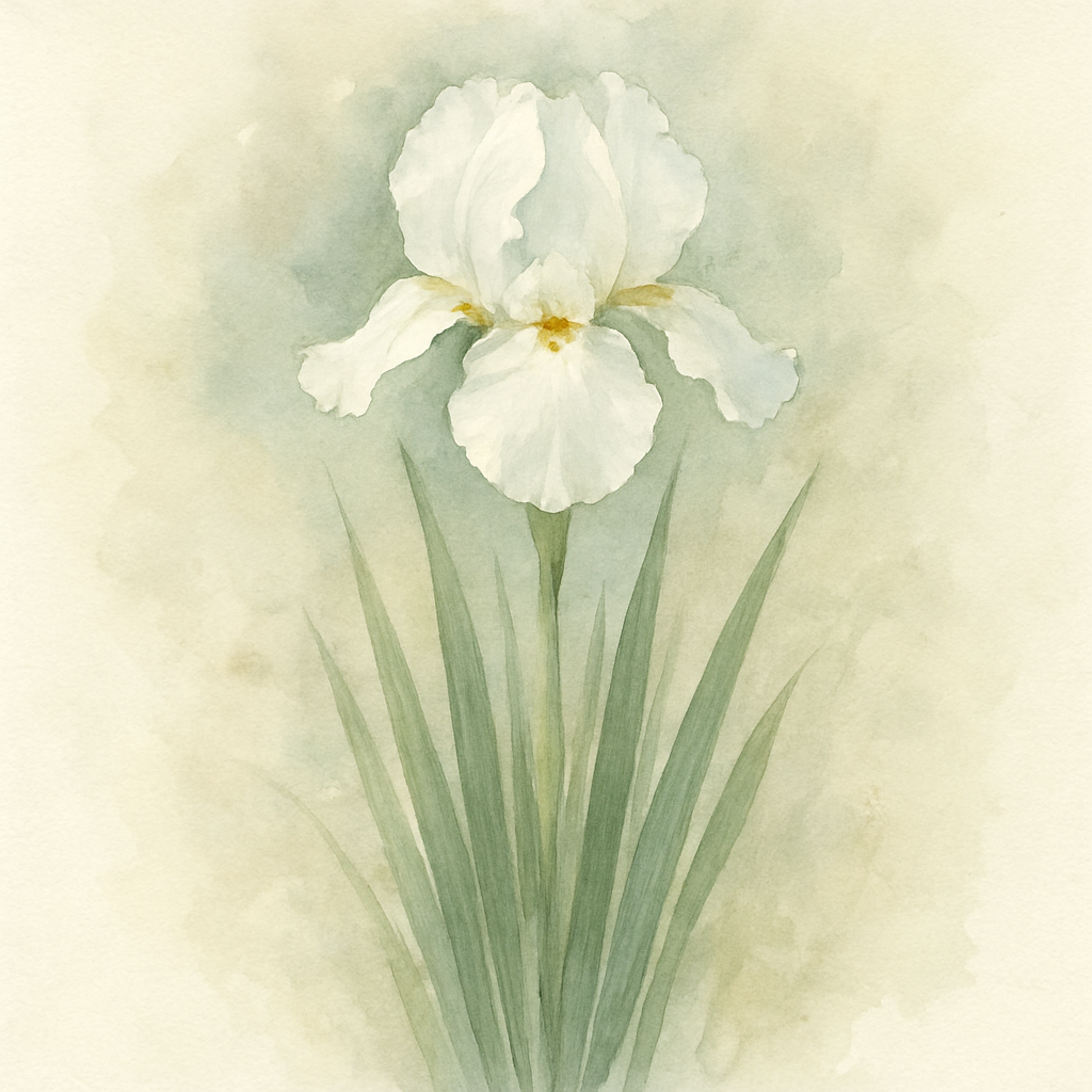 Iris 'Snow Queen'