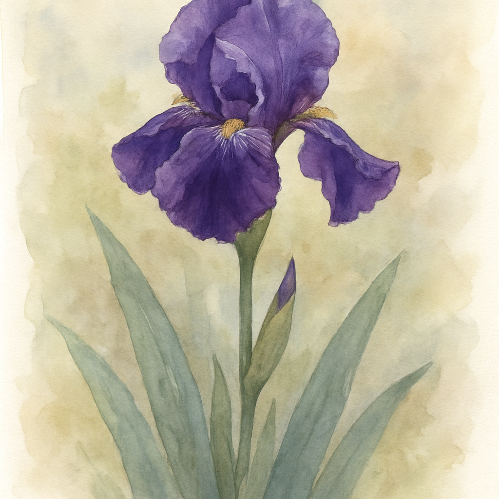 Iris 'Souvenir de Madame Gaudichau'