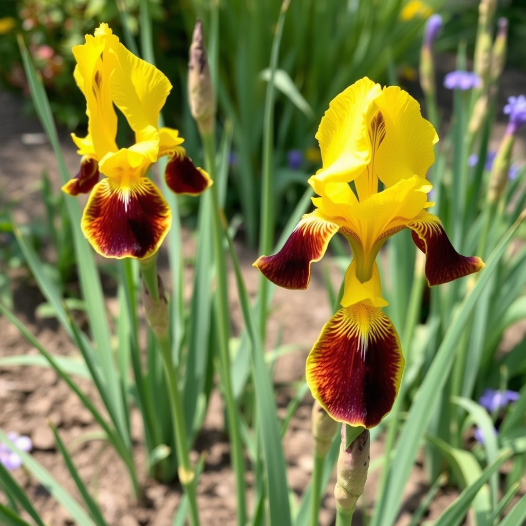 IRIS spuria Medallion
