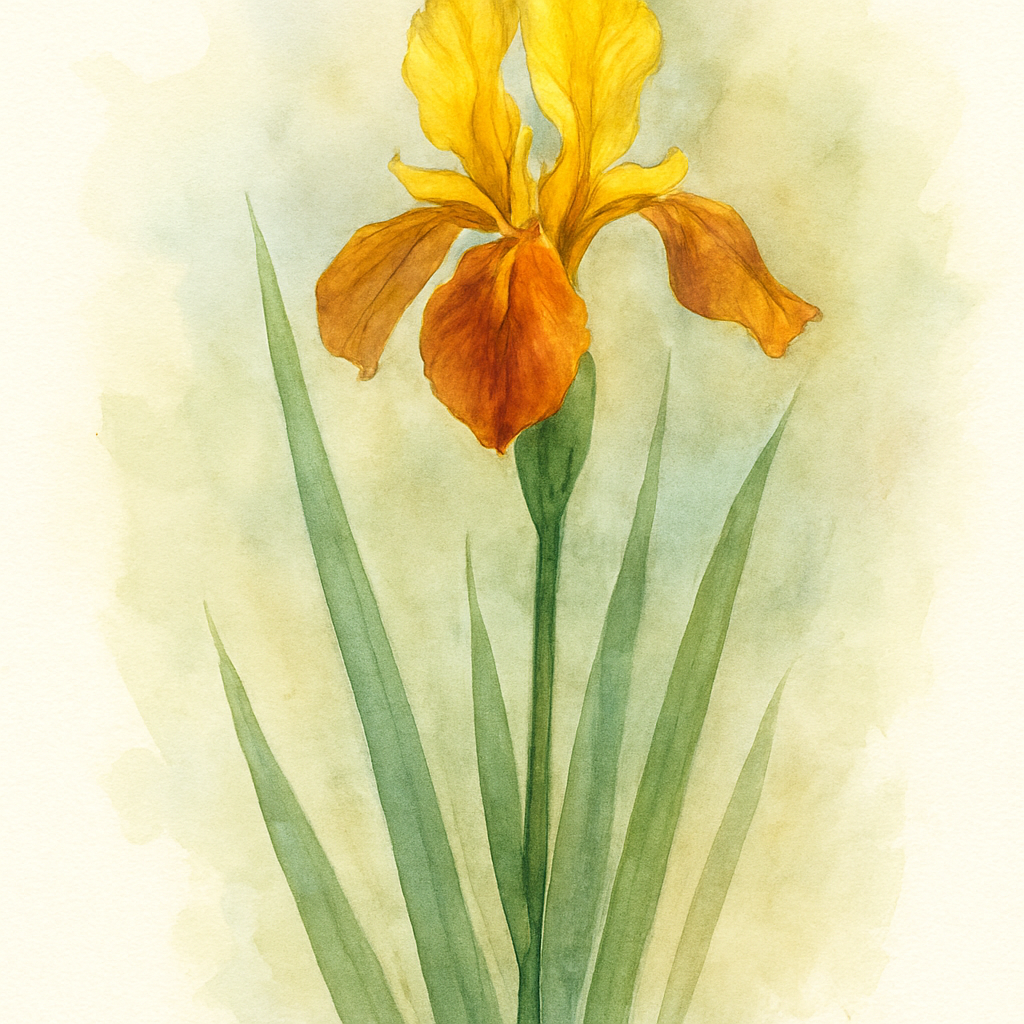 Iris spuria 'Medallion'