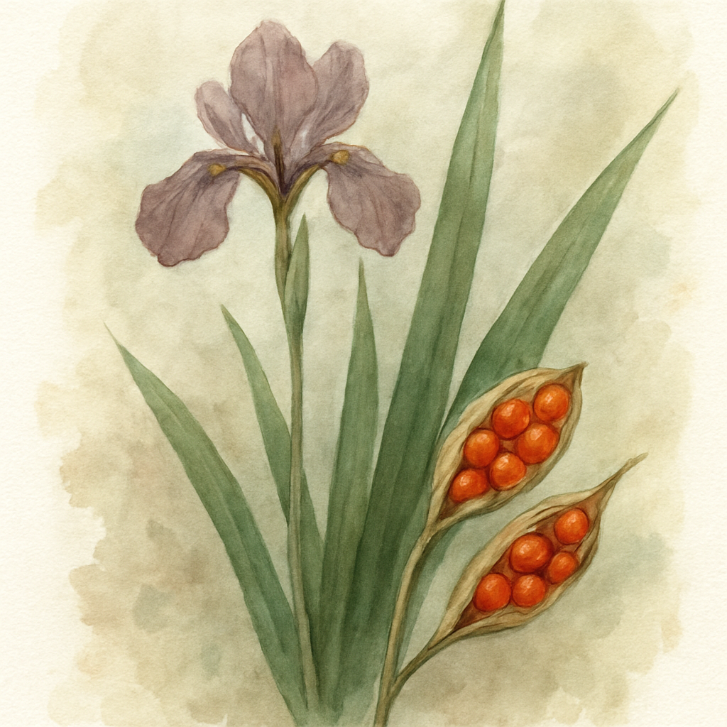 STINKING IRIS Iris foetidissima